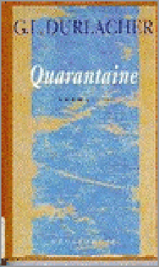 Boek Cover Quarantaine